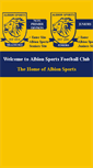 Mobile Screenshot of albionsports.co.uk